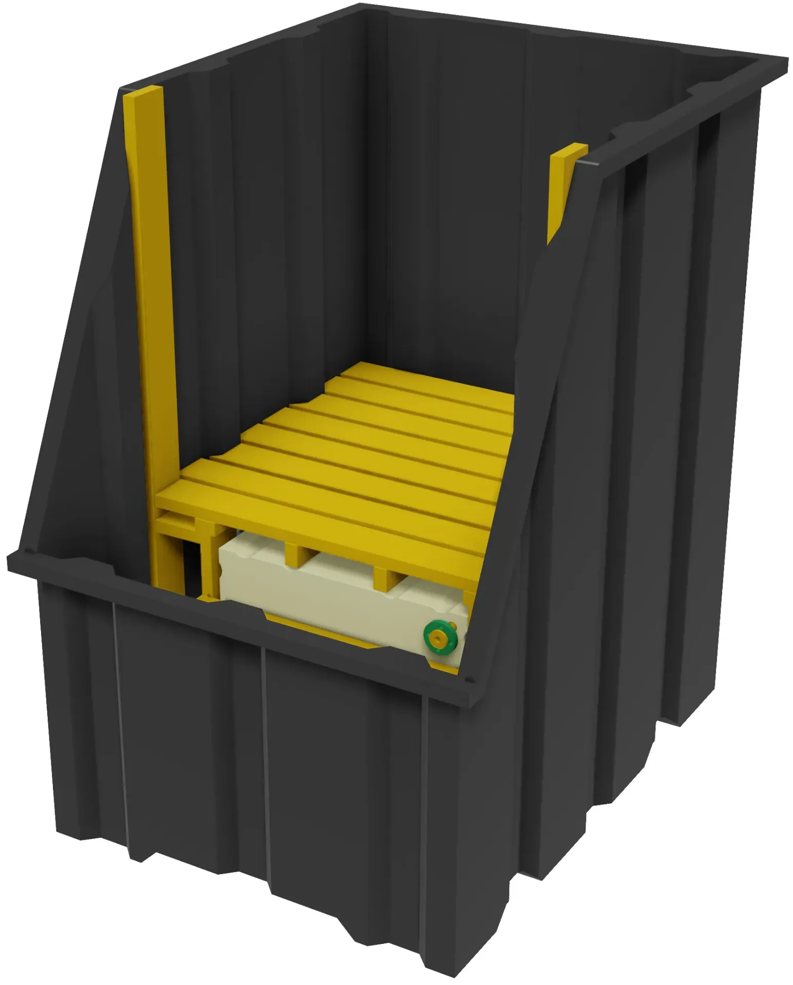 BHSDGPS NEW HIGH SIDE BUND W/ BUFFER TANK AND FITTINGS